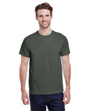 Gildan-G200-Ultra Cotton T Shirt-MILITARY GREEN