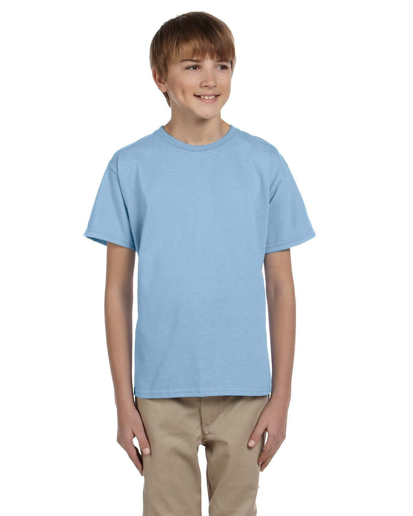 Gildan-G200B-Youth Ultra Cotton T Shirt-LIGHT BLUE