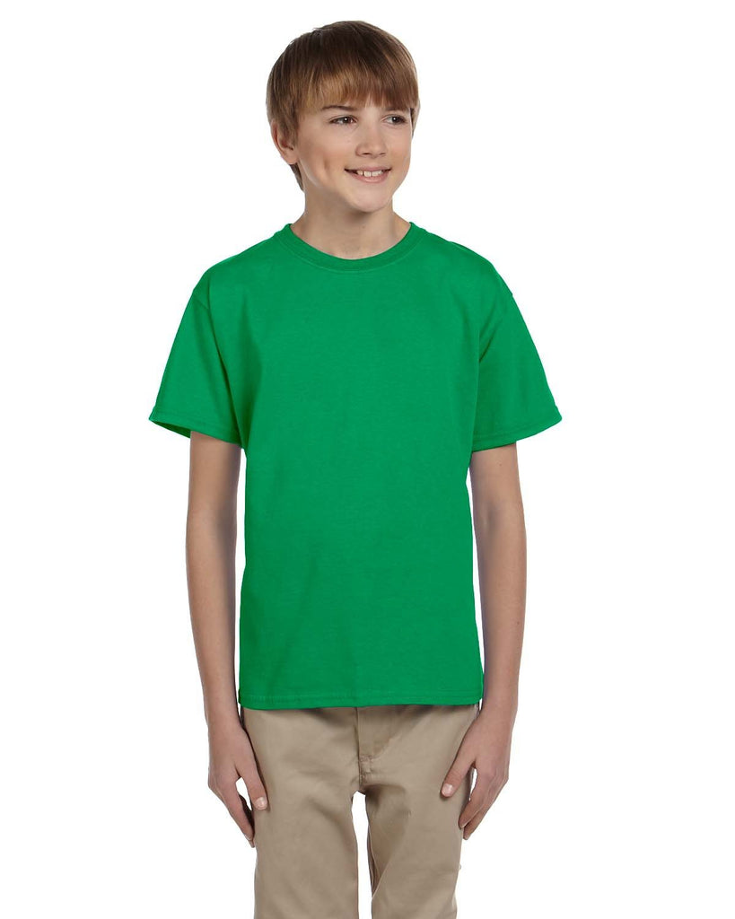 Gildan-G200B-Youth Ultra Cotton T Shirt-IRISH GREEN