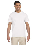 Gildan-G230-Ultra Cotton Pocket T Shirt-WHITE