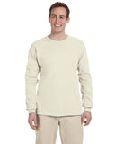 Gildan-G240-Ultra Cotton Long Sleeve T Shirt-NATURAL