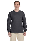 Gildan-G240-Ultra Cotton Long Sleeve T Shirt-CHARCOAL