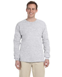 Gildan-G240-Ultra Cotton Long Sleeve T Shirt-ASH GREY