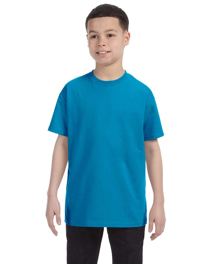 Gildan-G500B-Youth Heavy Cotton T Shirt-SAPPHIRE