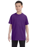 Gildan-G500B-Youth Heavy Cotton T Shirt-PURPLE