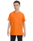 Gildan-G500B-Youth Heavy Cotton T Shirt-S ORANGE