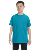 Gildan-G500B-Youth Heavy Cotton T Shirt-TROPICAL BLUE