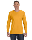Gildan-G540-Heavy Cotton Long Sleeve T Shirt-GOLD