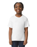 Gildan-G640B-Youth Softstyle T Shirt-WHITE