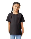 Gildan-G640B-Youth Softstyle T Shirt-BLACK