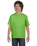 Gildan-G800B-Youth T Shirt-LIME