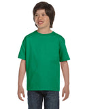 Gildan-G800B-Youth T Shirt-KELLY GREEN