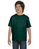Gildan-G800B-Youth T Shirt-FOREST GREEN