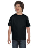 Gildan-G800B-Youth T Shirt-BLACK