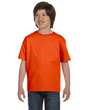Gildan-G800B-Youth T Shirt-ORANGE