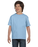 Gildan-G800B-Youth T Shirt-LIGHT BLUE