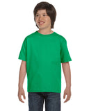 Gildan-G800B-Youth T Shirt-IRISH GREEN