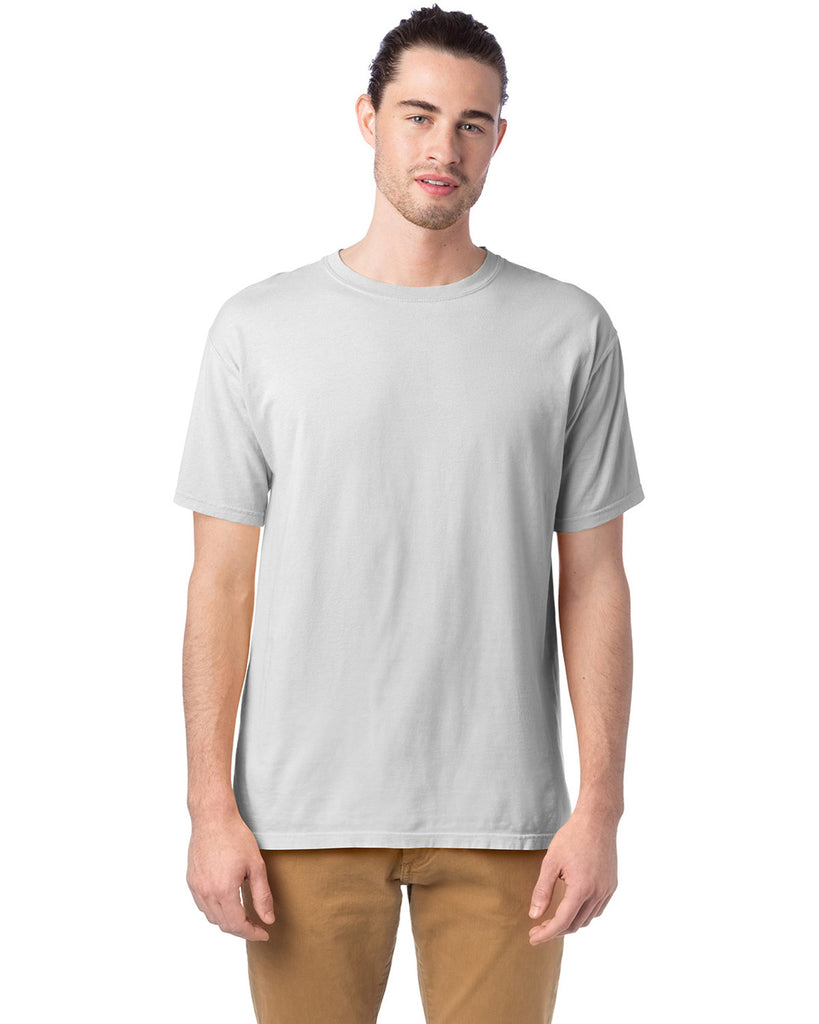 ComfortWash by Hanes-GDH100-Garment Dyed T Shirt-WHITE