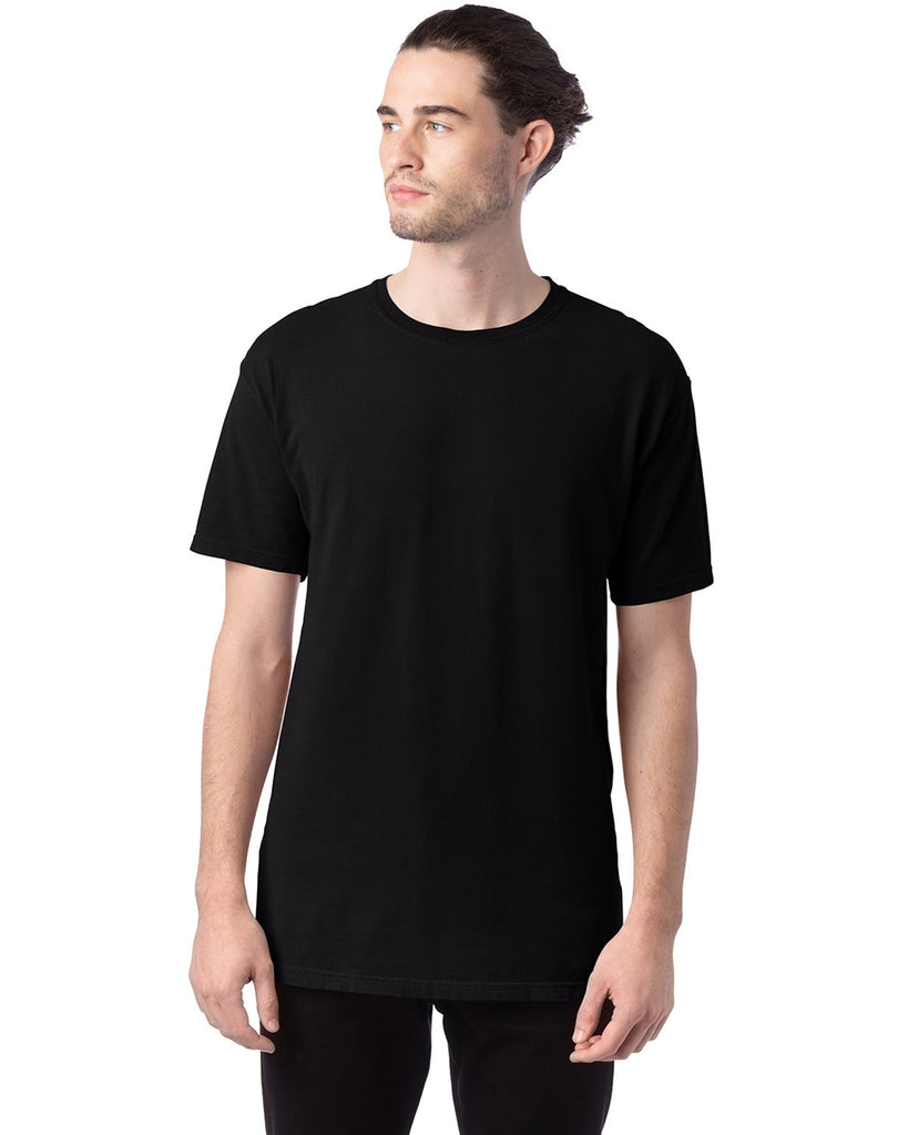 ComfortWash by Hanes-GDH100-Garment Dyed T Shirt-BLACK