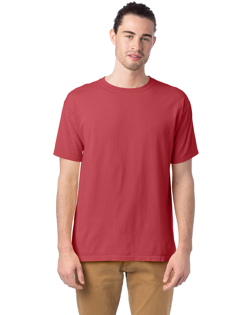 ComfortWash by Hanes-GDH100-Garment Dyed T Shirt-CRIMSON FALL