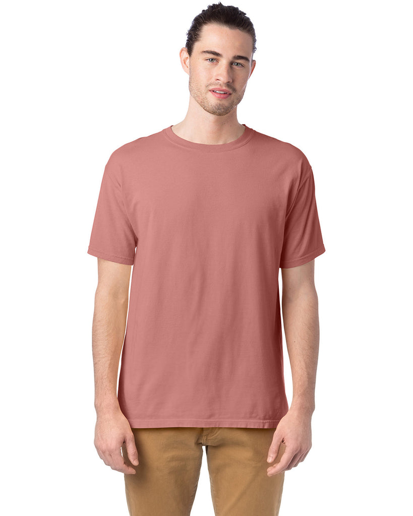 ComfortWash by Hanes-GDH100-Garment Dyed T Shirt-MAUVE