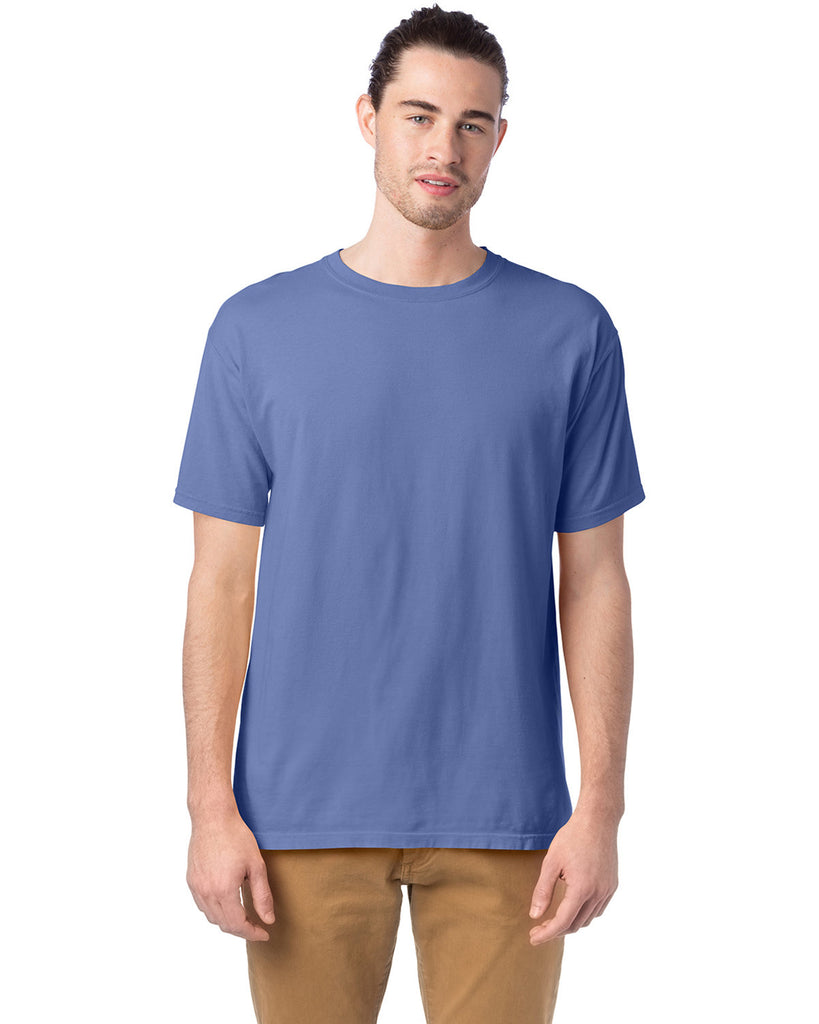 ComfortWash by Hanes-GDH100-Garment Dyed T Shirt-FRONTIER BLUE