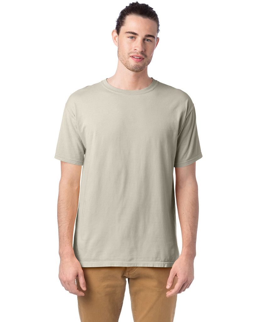 ComfortWash by Hanes-GDH100-Garment Dyed T Shirt-PARCHMENT