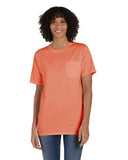 ComfortWash by Hanes-GDH150-Garment Dyed T Shirt With Pocket-HORIZON ORANGE