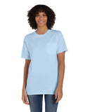 ComfortWash by Hanes-GDH150-Garment Dyed T Shirt With Pocket-SOOTHING BLUE