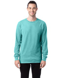 ComfortWash by Hanes-GDH200-Garment Dyed Long Sleeve T Shirt-MINT