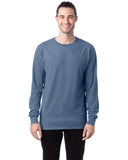 ComfortWash by Hanes-GDH200-Garment Dyed Long Sleeve T Shirt-SALTWATER