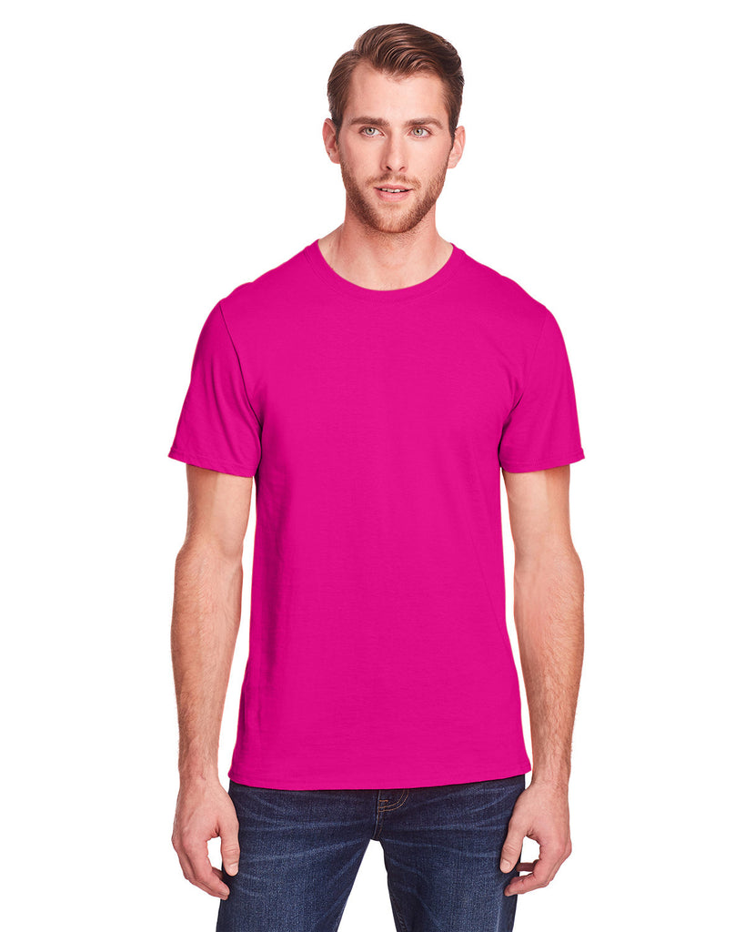 Fruit of the Loom-IC47MR-Iconic T Shirt-CYBER PINK