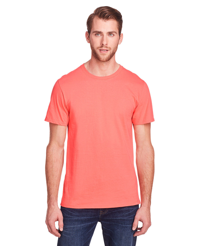 Fruit of the Loom-IC47MR-Iconic T Shirt-SUNSET CORAL