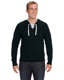 J America-JA8231-Sport Lace Jersey Hood-BLACK