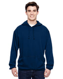 J America-JA8815-Tailgate Fleece Pullover Hooded Sweatshirt-NAVY