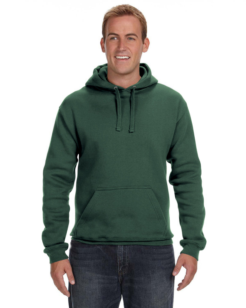 J America-JA8824-Premium Fleece Pullover Hooded Sweatshirt-FOREST GREEN