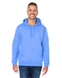 J America-JA8824-Premium Fleece Pullover Hooded Sweatshirt-CAROLINA BLUE