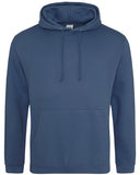 Just Hoods By AWDis-JHA001-80/20 Midweight College Hooded Sweatshirt-AIRFORCE BLUE