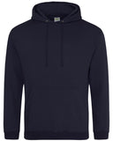 Just Hoods By AWDis-JHA001-80/20 Midweight College Hooded Sweatshirt-FRENCH NAVY
