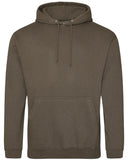 Just Hoods By AWDis-JHA001-80/20 Midweight College Hooded Sweatshirt-OLIVE GREEN