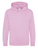 Just Hoods By AWDis-JHY001-80/20 Midweight College Hooded Sweatshirt-BABY PINK