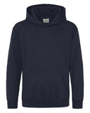 Just Hoods By AWDis-JHY001-80/20 Midweight College Hooded Sweatshirt-OXFORD NAVY