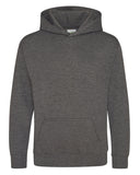 Just Hoods By AWDis-JHY001-80/20 Midweight College Hooded Sweatshirt-CHARCOAL