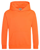 Just Hoods By AWDis-JHY004-Electric Pullover Hooded Sweatshirt-ELECTRIC ORANGE