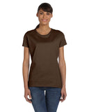 Fruit of the Loom-L3930R-Hd Cotton T Shirt-CHOCOLATE
