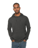 Lane Seven-LS13001-French Terry Pullover Hooded Sweatshirt-HEATHER CHARCOAL