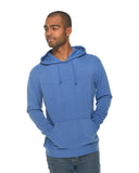 Lane Seven-LS13001-French Terry Pullover Hooded Sweatshirt-HEATHER ROYAL