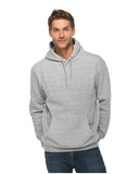 Lane Seven-LS14001-Premium Pullover Hooded Sweatshirt-HEATHER GREY