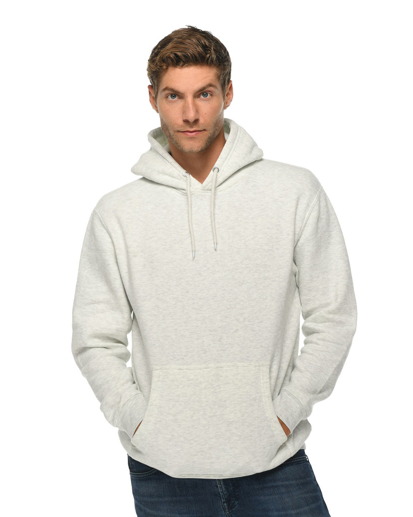 Lane Seven-LS14001-Premium Pullover Hooded Sweatshirt-OATMEAL HEATHER