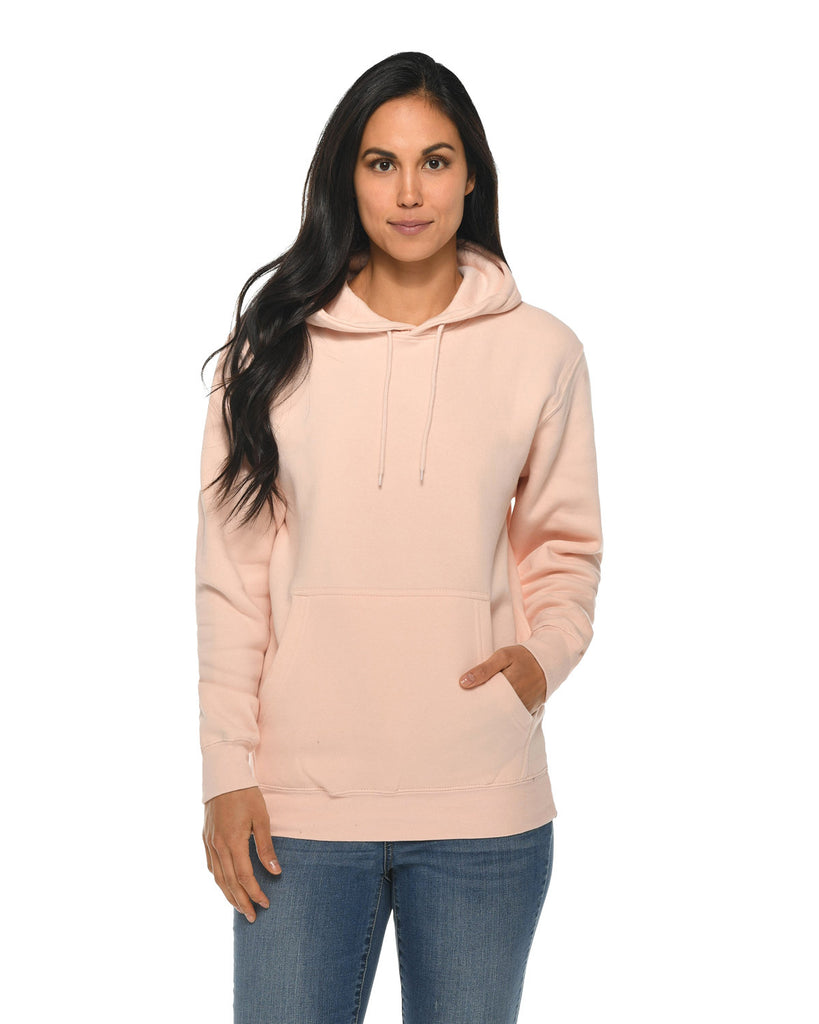 Lane Seven-LS14001-Premium Pullover Hooded Sweatshirt-PALE PINK